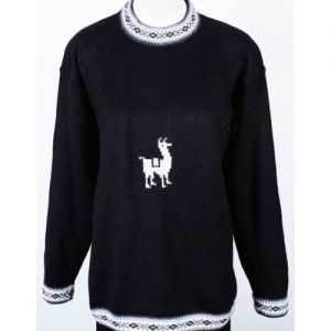 Sweater Alpaca Wool unisex Handmade